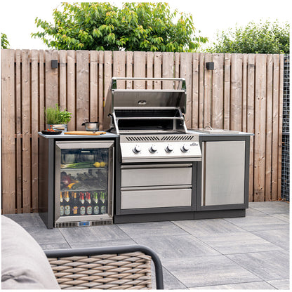 Napoleon 500 Series 32 Inch Built-In BBQ with Rear Burner BI32NSS-AU