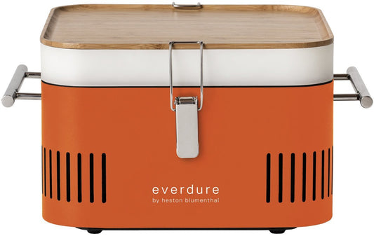 Everdure By Heston Blumenthal Cube Portable Charcoal BBQ HBCUBEO