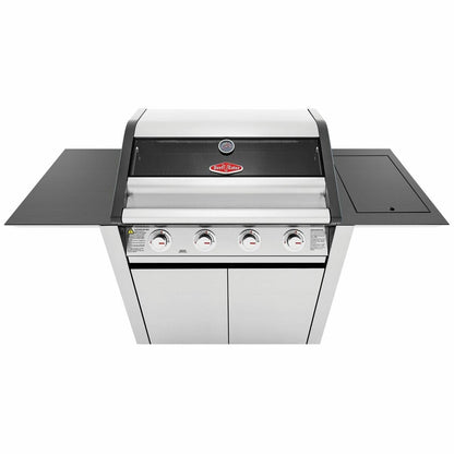 BeefEater 1600 Series SS Four Burner BBQ with Side Burner & Trolley BMG1641SA
