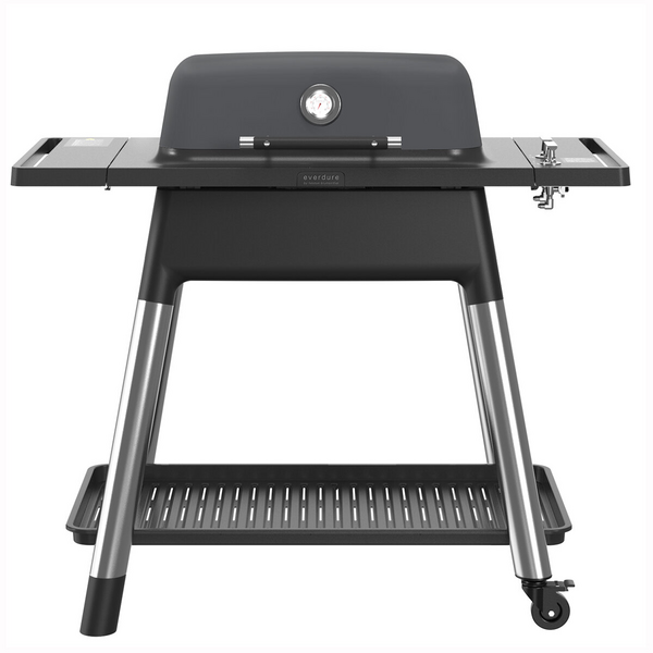 Everdure By Heston Blumenthal Force 2 Burner LPG BBQ Matte Graphite E2G1GA