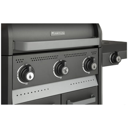 Artusi 3 Burner Chicago Freestanding BBQ With Wok ATBBQCG3