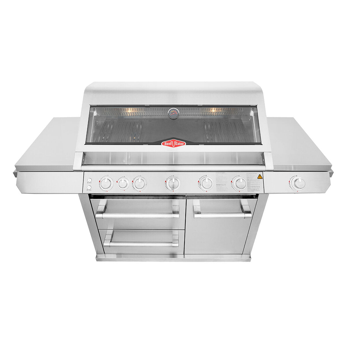 BeefEater 7000 Premium Five Burner Built-in Barbecue and Trolley BMF7655SA