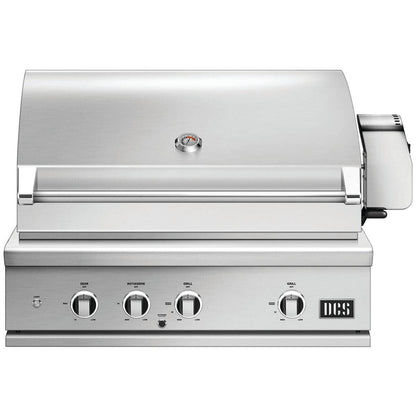 DCS by Fisher & Paykel DCS 36” Grill with Infrared Sear Burner Natural Gas BBQ BE1-36RCI-N