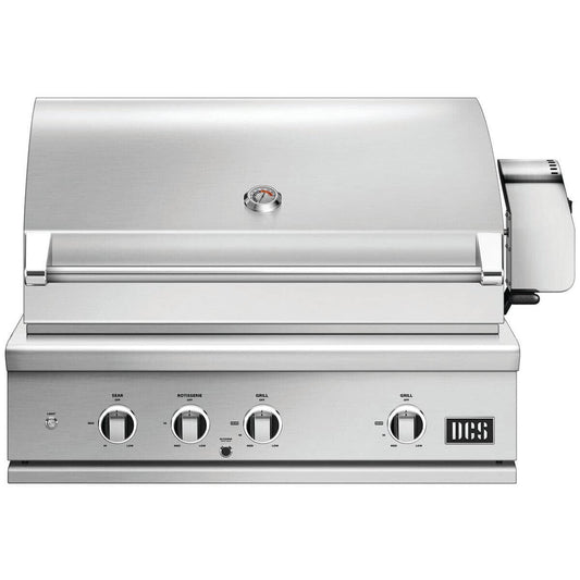 DCS by Fisher & Paykel DCS 36” Grill with Infrared Sear Burner Natural Gas BBQ BE1-36RCI-N