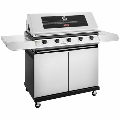 BeefEater 1200 Series 5 Burner LPG BBQ with Trolley & Side Burner BMG1251SB