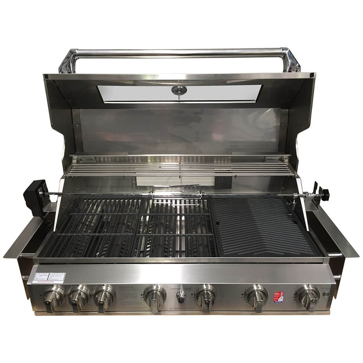 Smart Six Burner Built-In BBQ Stainless Steel 601WB-W