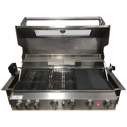 Smart Six Burner Built-In BBQ Stainless Steel 601WB-W
