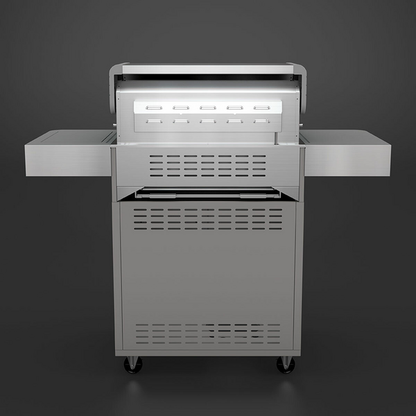 Everdure Hayman Series 4 Burner BBQ Silver E4TS