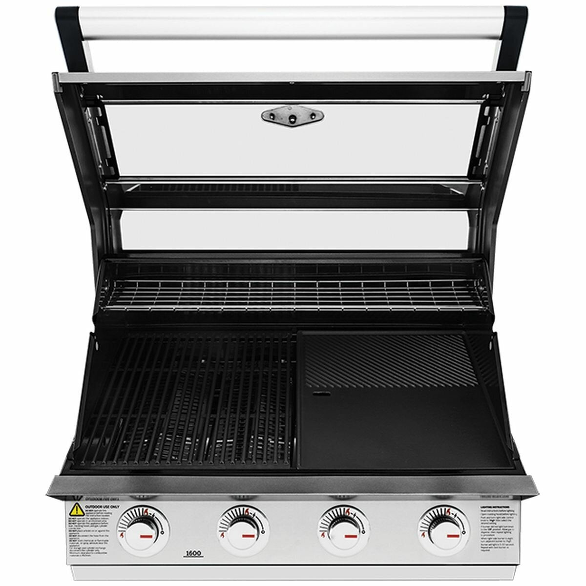 BeefEater 1600 Series SS 4 Burner Built-In BBQ BBG1640SA