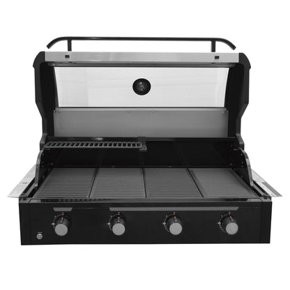 Artusi Halmo 4 Burner Gas Grill Built-In BBQ ABIBBQ4