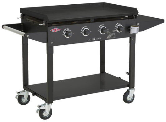 BeefEater Clubman 4 Burner Flat Top LPG BBQ BD16640
