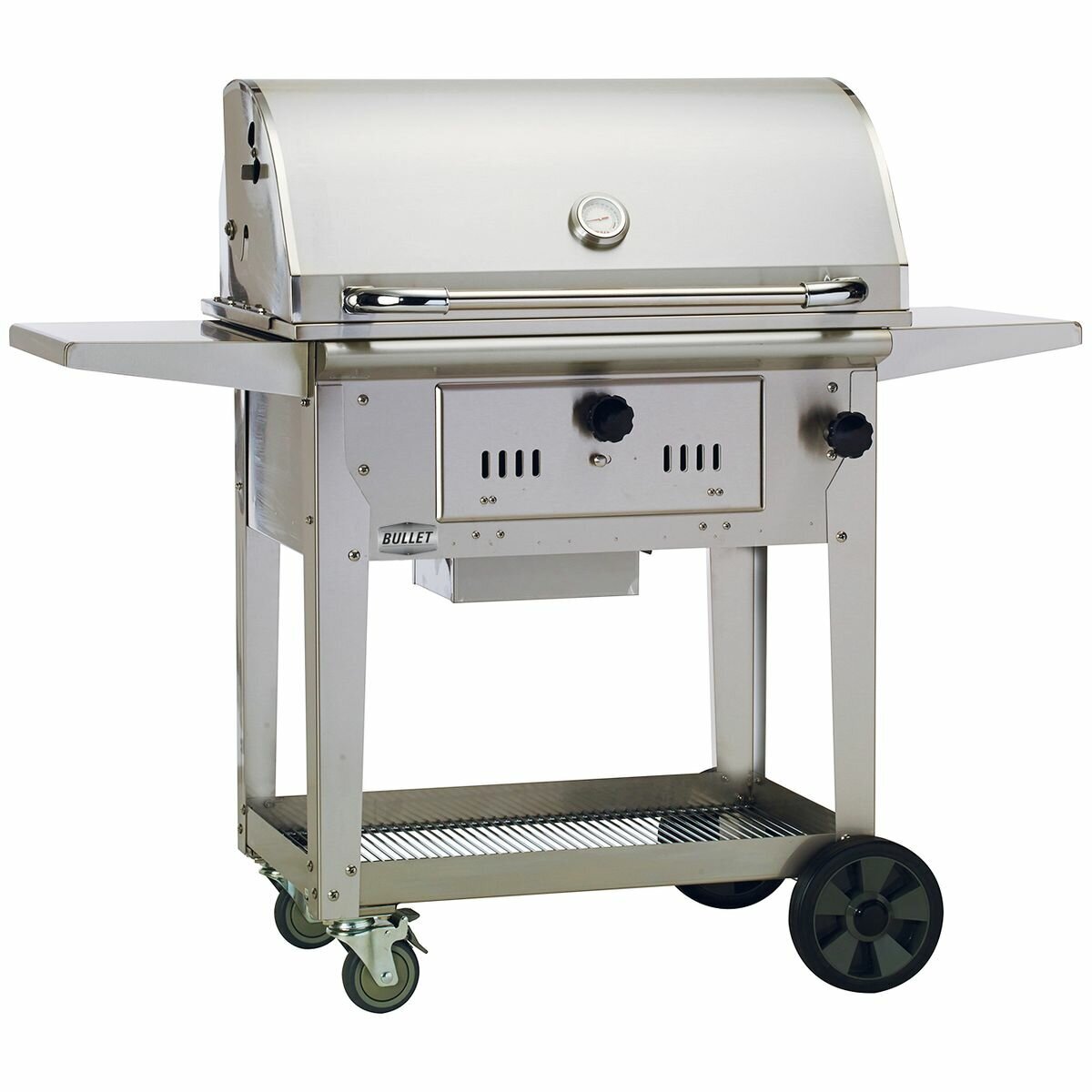 Bullet Bison Charcoal Grill BBQ on Trolley 67530NZ67529NZ