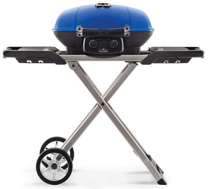 Napoleon Travel Q 285 With Scissor Cart Portable LPG BBQ TQ285X-BL-1-AU