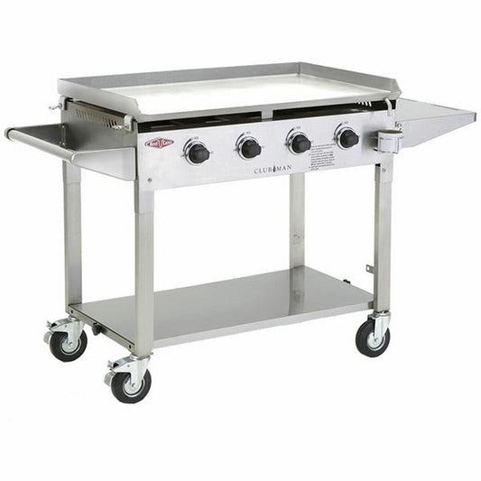 BeefEater Clubman 4 Burner Flat Top LPG BBQ BD16440