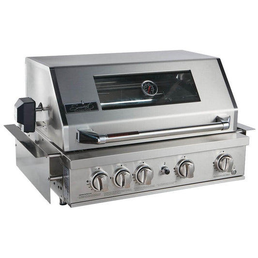 Smart Four Burner Built-In BBQ Stainless Steel 401WB-W