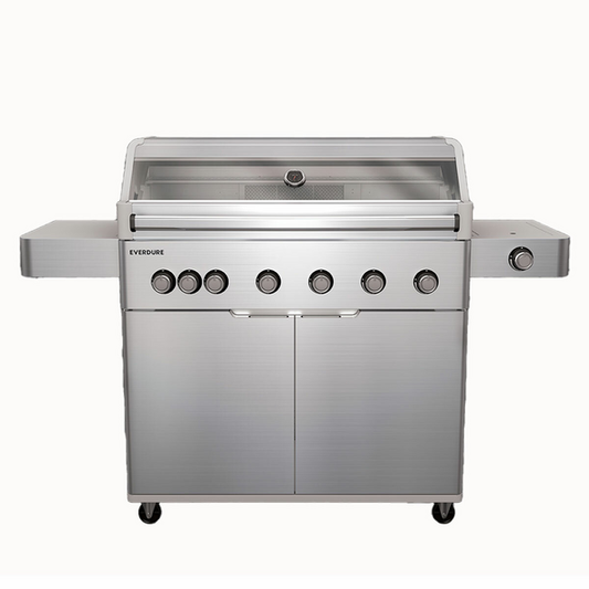 Everdure Hayman Series 6 Burner BBQ Silver E6TS