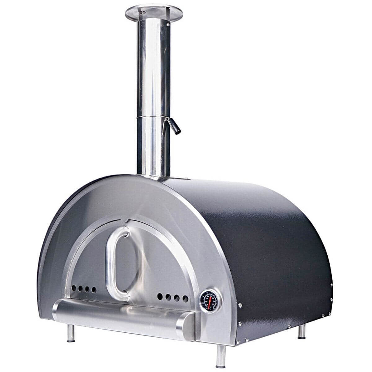 Smart Built-In Wood Fired Pizza Oven Stainless Steel PW01