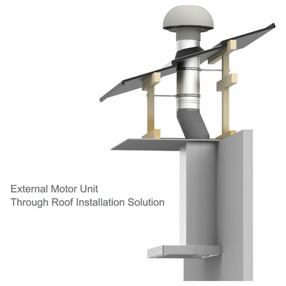Whispair 120cm Boston Alfresco Ceiling Mounted Cassette with Pro Plus External Remote Motor X9B12S5.EPP