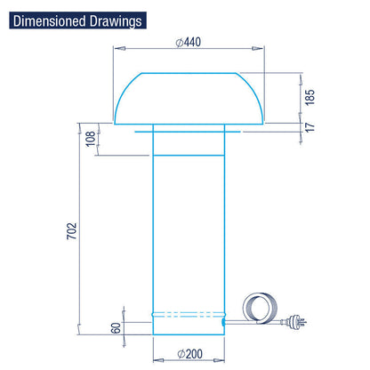 Whispair 120cm Washington Under Cupboard Rangehood with Pro Plus External Remote Motor X3W12S5.EPP