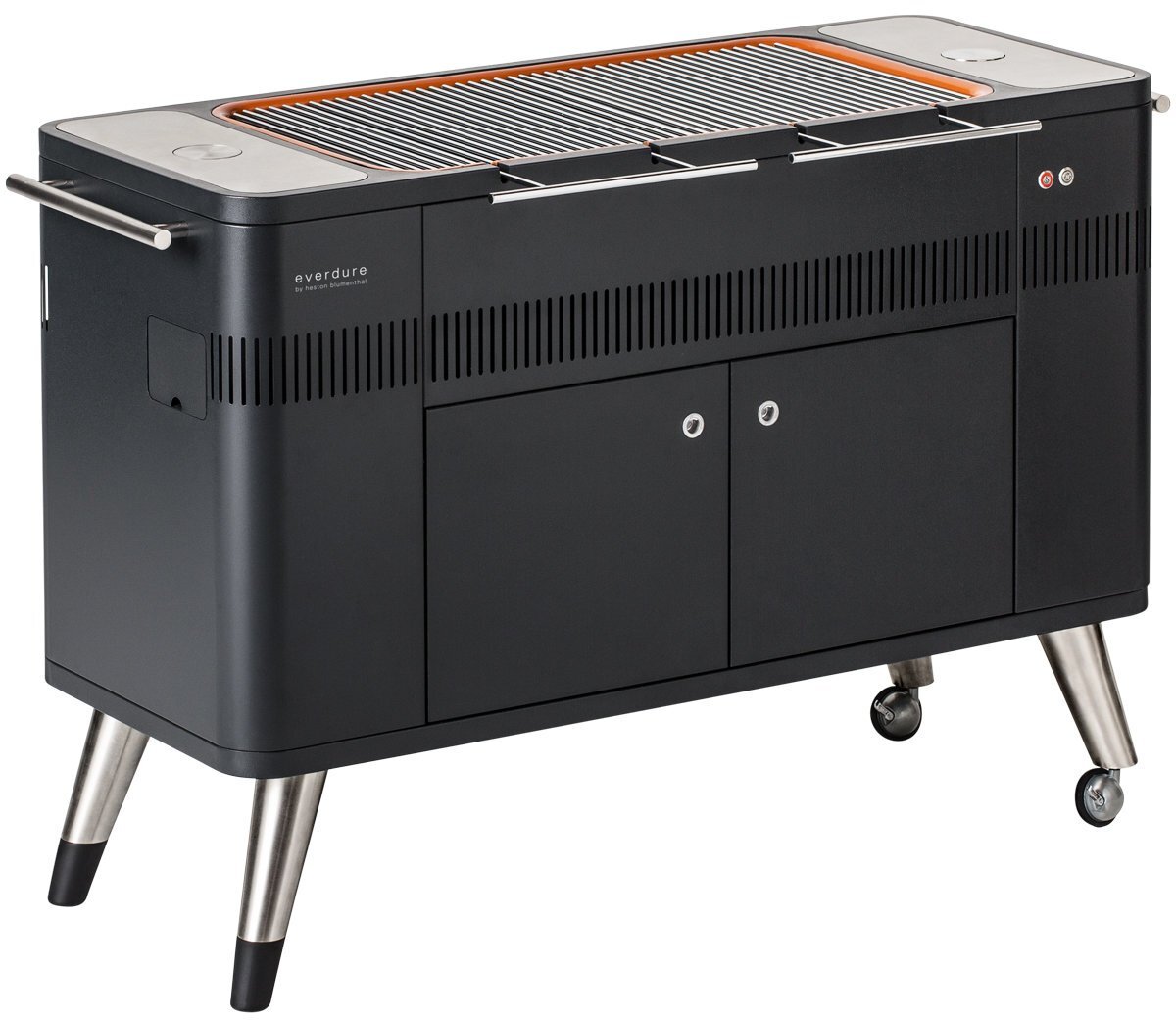 Everdure By Heston Blumenthal Hub Electric Ignition Charcoal BBQ HBCE2B