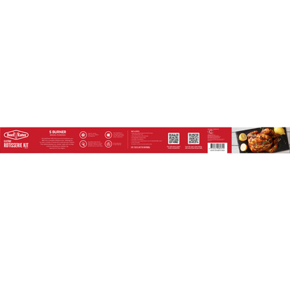 BeefEater Electric Rotisserie Kit for 5 Burner BBQ BR500 BR500B