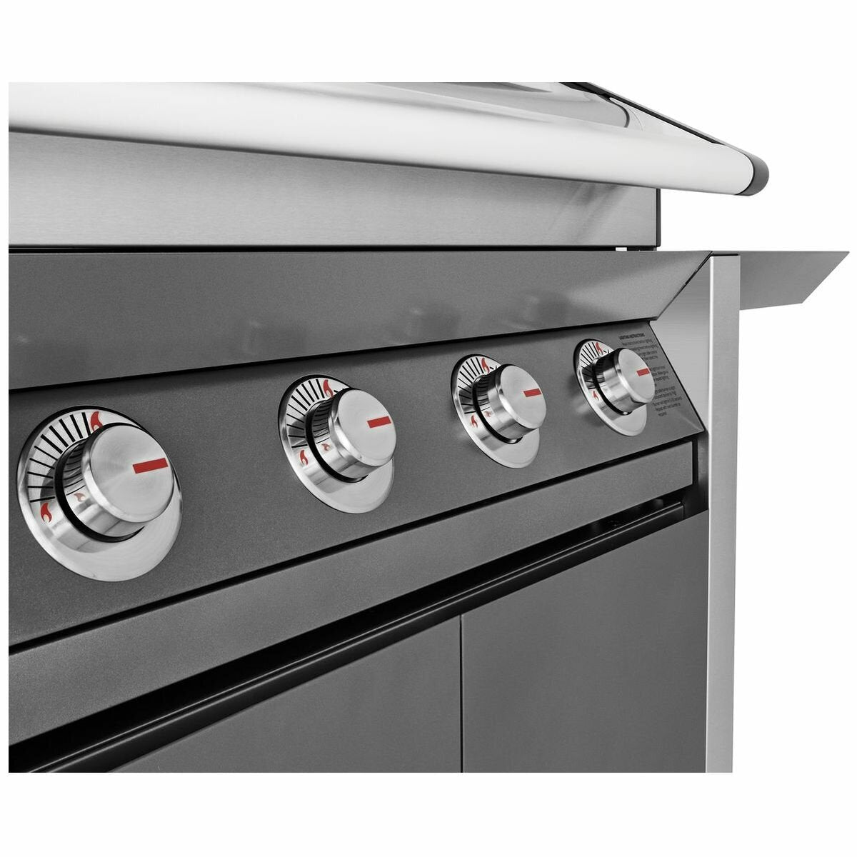 BeefEater 1600 Series Dark Four Burner BBQ with Side Burner & Trolley BMG1641DA