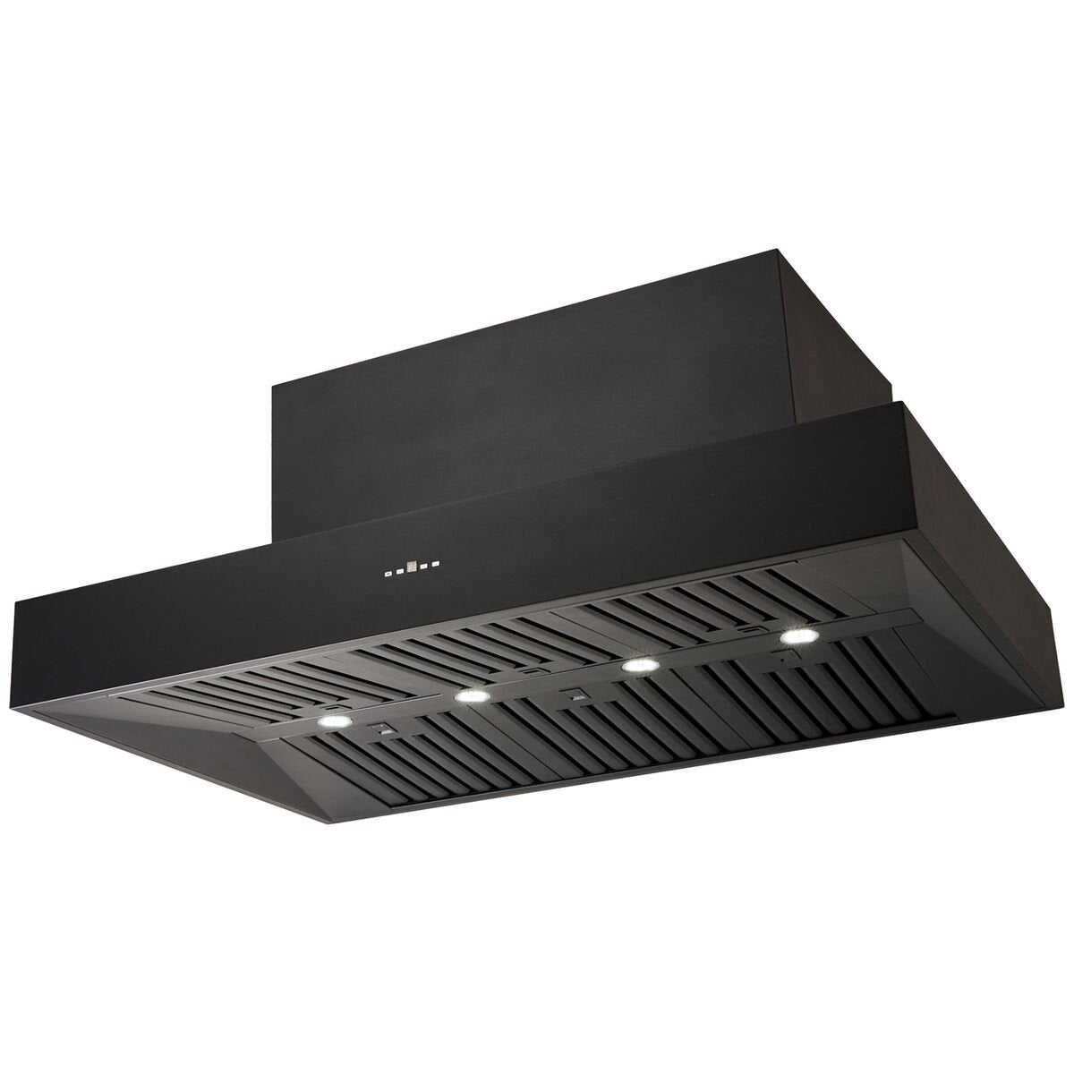 Schweigen 120cm Non Silent BBQ Canopy Matte Black CL7372BPAK