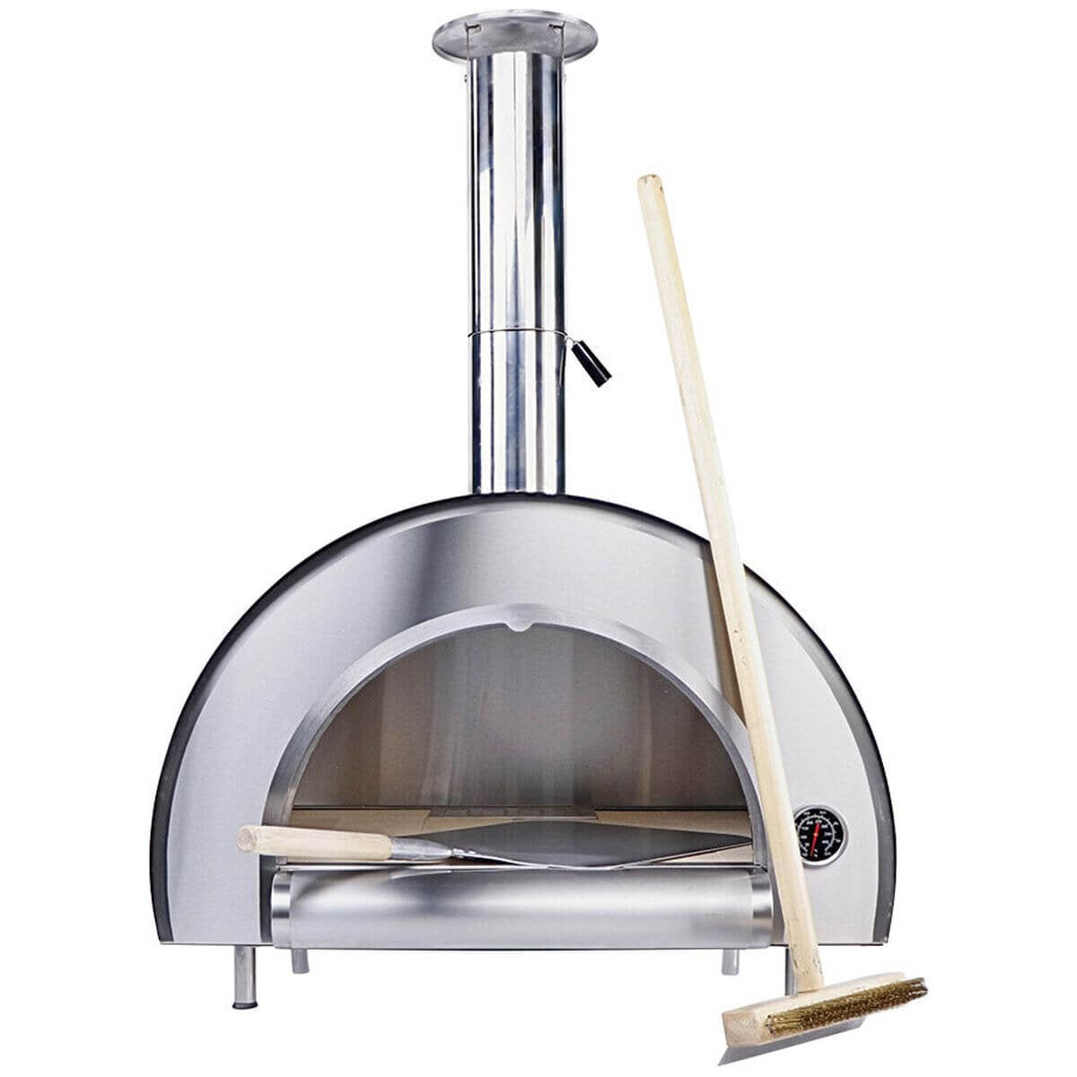 Smart Built-In Wood Fired Pizza Oven Stainless Steel PW01