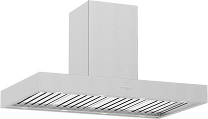 Whispair 120cm New York BBQ Canopy Island Rangehood with Pro Plus External Remote Motor X7N12S5.EPP
