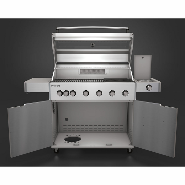 Everdure Hayman Series 6 Burner BBQ Silver E6TS