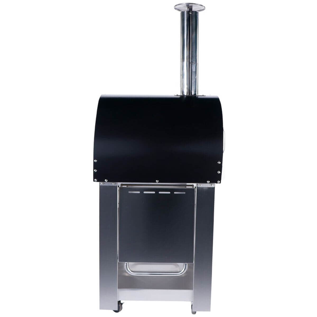 Smart Built-In Wood Fired Pizza Oven with Freestanding Trolley Stainless Steel PW01PW01-C