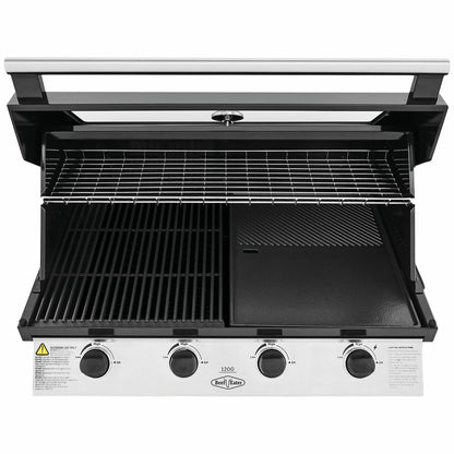 BeefEater 1200 Series 4 Burner LPG Built-In BBQ BBG1240BB