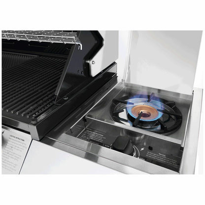 BeefEater 1200 Series 5 Burner LPG BBQ with Trolley & Side Burner BMG1251SB