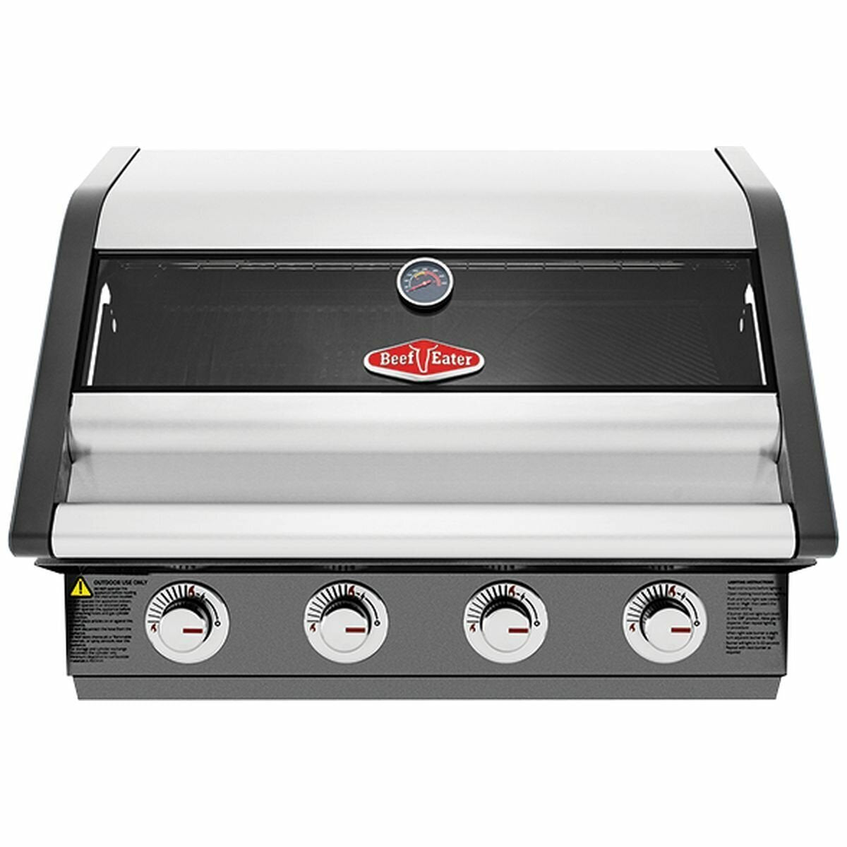 BeefEater 1600 Series Dark 4 Burner Built-In BBQ BBG1640DA