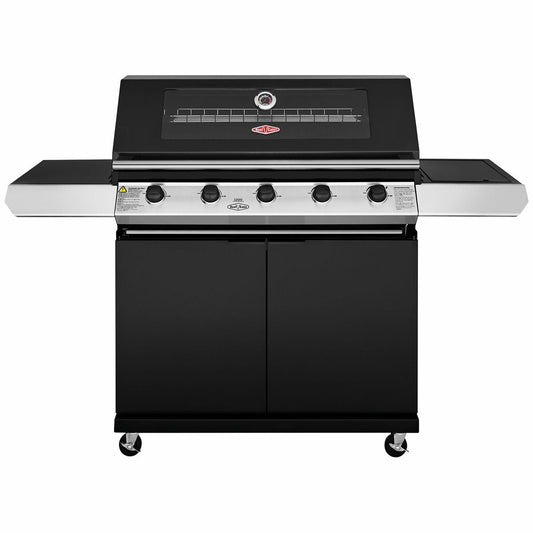 BeefEater 1200 Series 5 Burner LPG BBQ with Trolley & Side Burner BMG1251BB