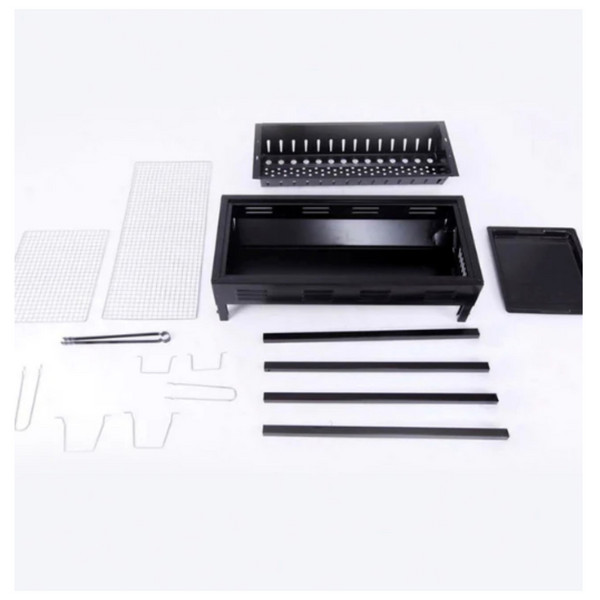SOGA 66cm Freestanding Charcoal Box CHARCOALLBOXC1