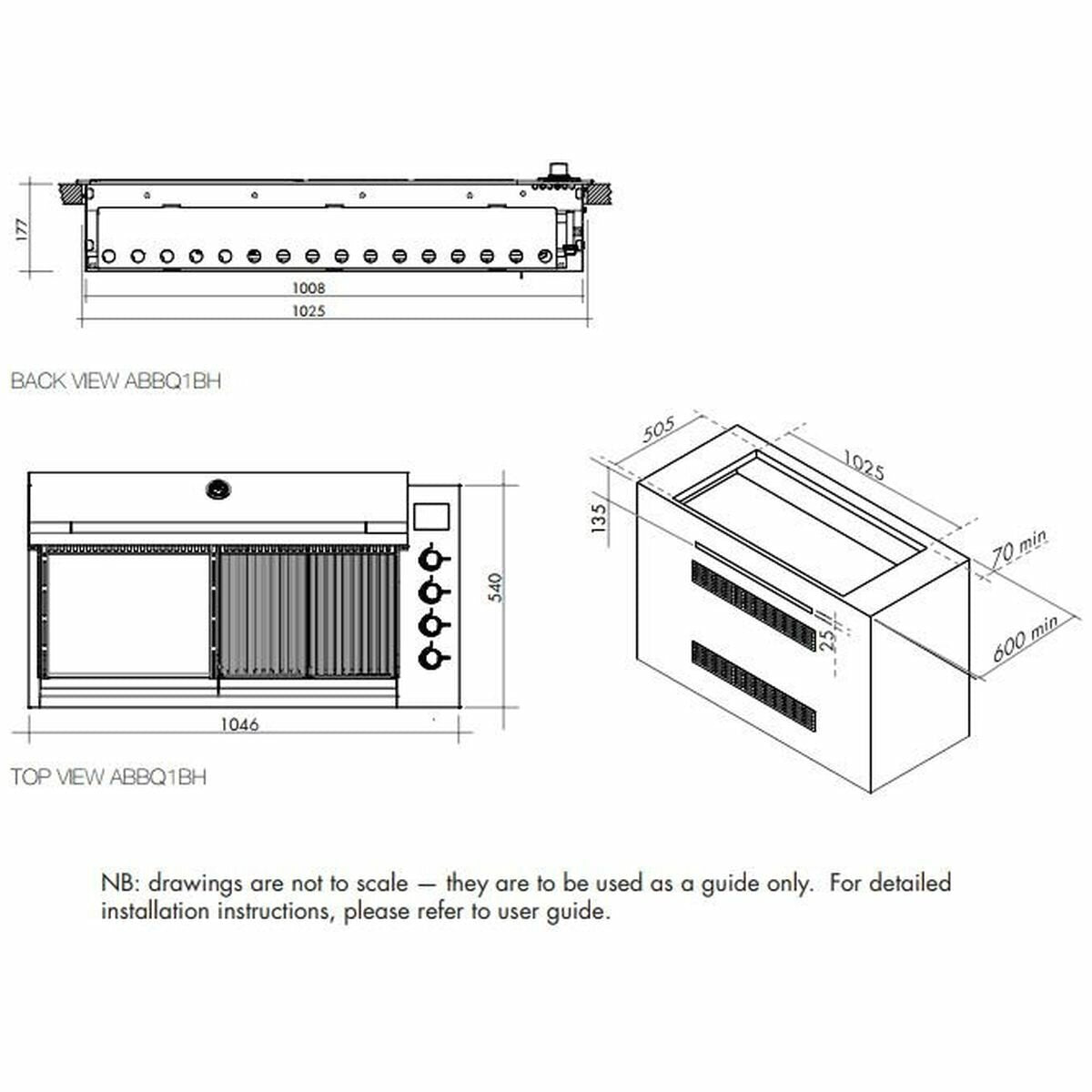 Artusi Built-In LPG BBQ ABBQ1B