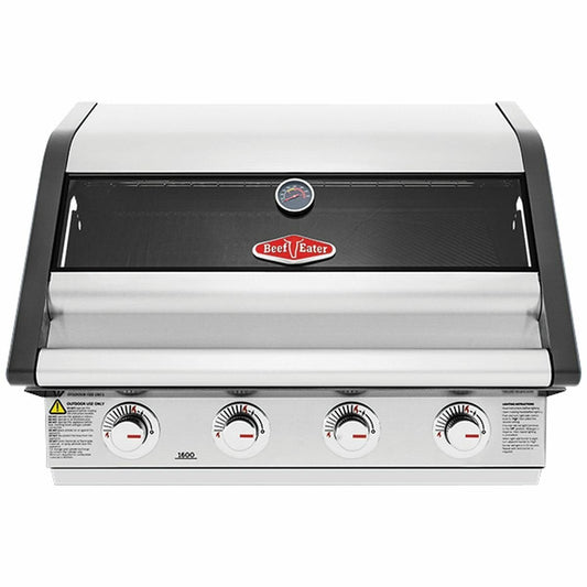 BeefEater 1600 Series SS 4 Burner Built-In BBQ BBG1640SA
