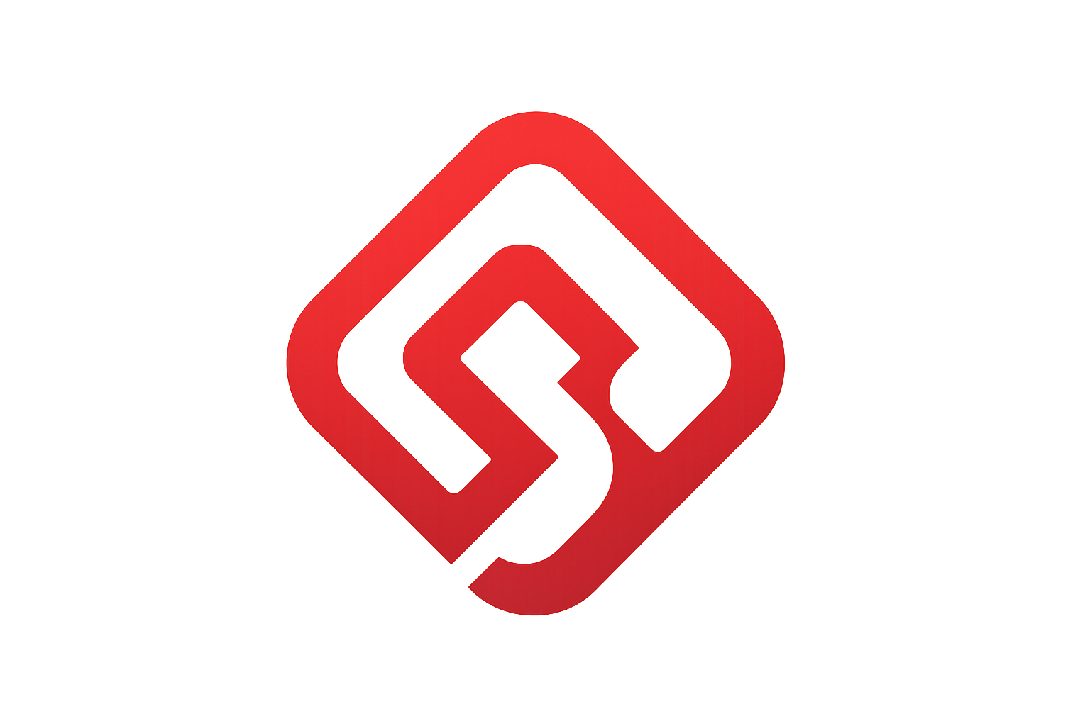 Fully Customizable logo in red without text
