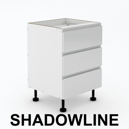 3 Equal Drawers  - Shadowline - Outdoor cabinets