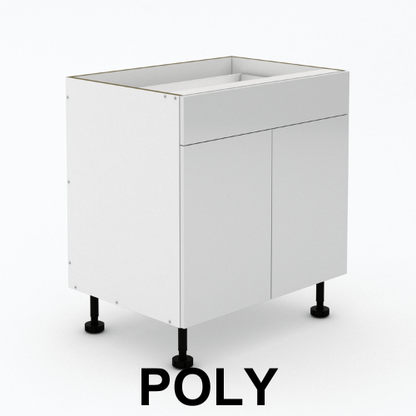 1 Drawer + 2 Doors - Poly