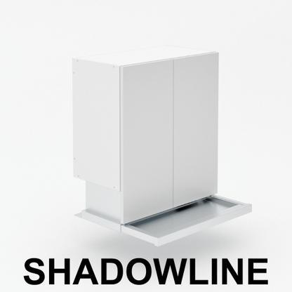 2 Door - Slide out rangehood - Shadowline