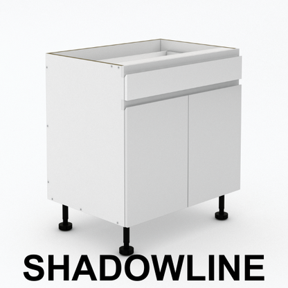 1 Drawer + 2 Doors - Shadowline